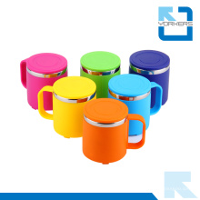 Taza de acero inoxidable de colores y taza de agua para niños